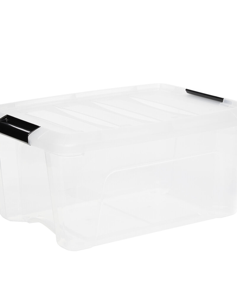 IRIS Design New Top Box - 15 liter - Set van 3 - DDNTB-15 - Transparant