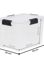 IRIS New Air Tight Box - 20 liters - set of 3 - DDAT-SD - Transparent