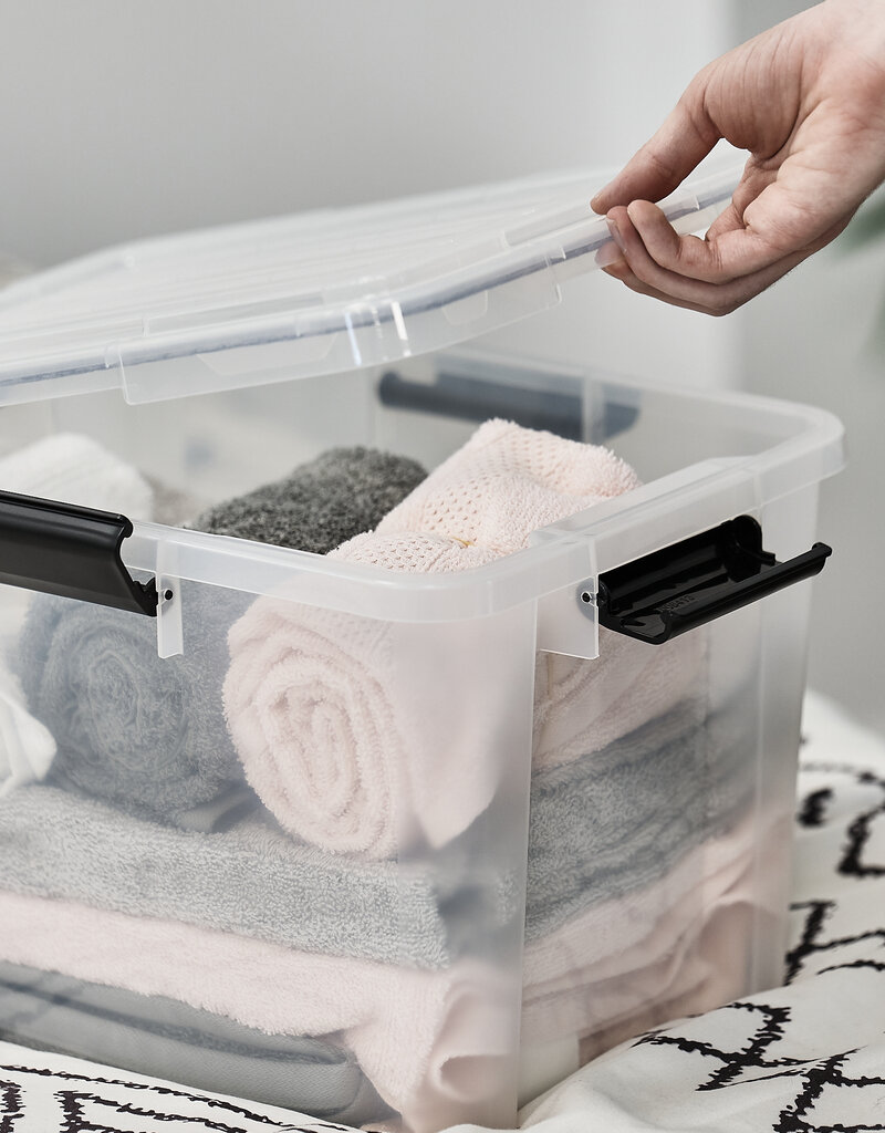 IRIS New Air Tight Box - 20 liter - set van 3 - DDAT-SD - Transparant