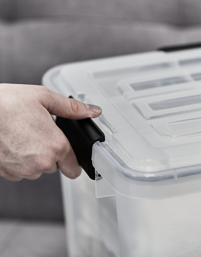 IRIS New Air Tight Box - 20 liters - set of 3 - DDAT-SD - Transparent