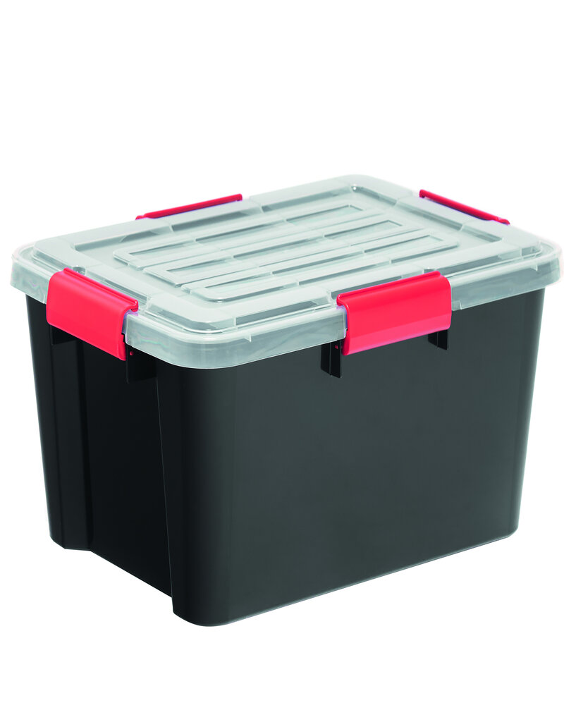 IRIS New Air Tight Box - 20 liter - set van 3 - DDAT-SD - Black