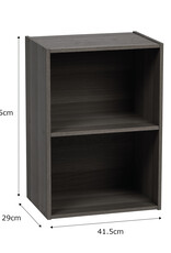 IRIS #FS]Basic Storage Shelf CX-2 Gr.Oak