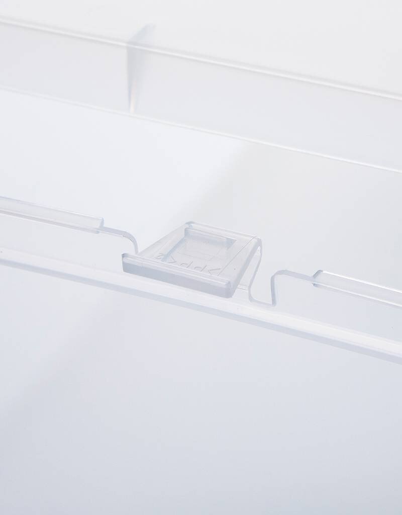 IRIS Drop Front Shoebox - maat S - set van 3 - EUDF-S - Transparant