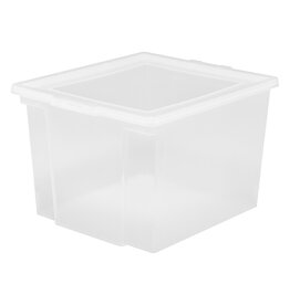 IRIS Useful Storage Box - 30 liters - set of 6 - USB-M - Transparent