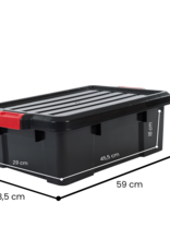 IRIS Power Box - 25 liters - set of 3 - SK-230 - Black