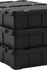 IRIS Iris Ohyama DDSKT-230 Heavy Duty Organising Boxes, 25L, Set of 6
