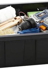 IRIS Iris Ohyama DDSKT-230 Heavy Duty Organising Boxes, 25L, Set of 6