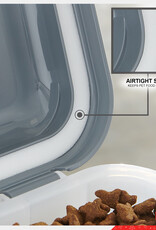 IRIS Air Tight Food Container - 20 liter - ATS- M - Grey