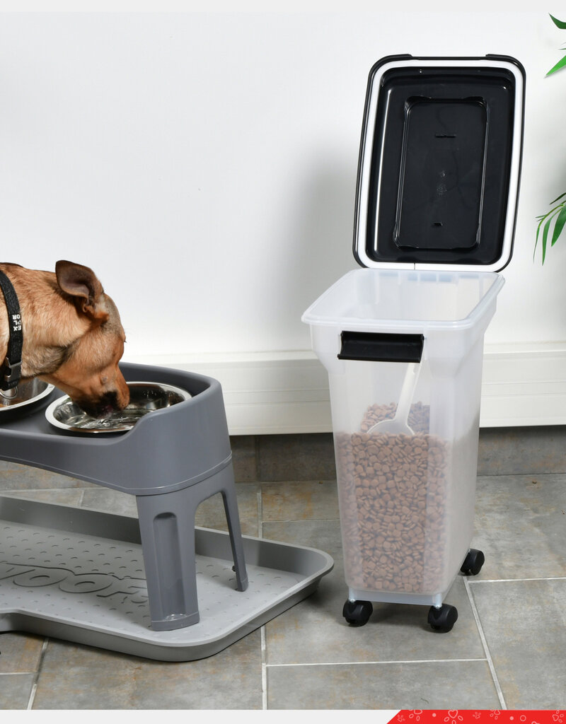 IRIS Air Tight Food Container - 20 liter - ATS-M - Black