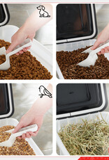 IRIS Air Tight Food Container - 20 liters - ATS-M - Black