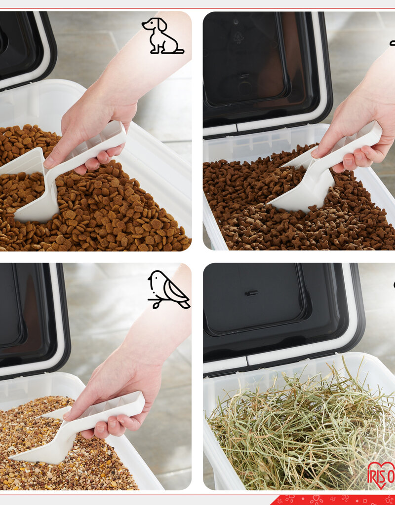 IRIS Air Tight Food Container - 20 liter - ATS-M - Black