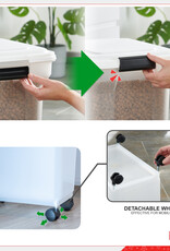 IRIS Air Tight Food Container - 20 liters - ATS-M - White