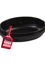 IRIS #Cat Toilet PNE-480 Black US PKG