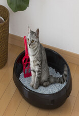 IRIS #Cat Toilet PNE-480 Black US PKG