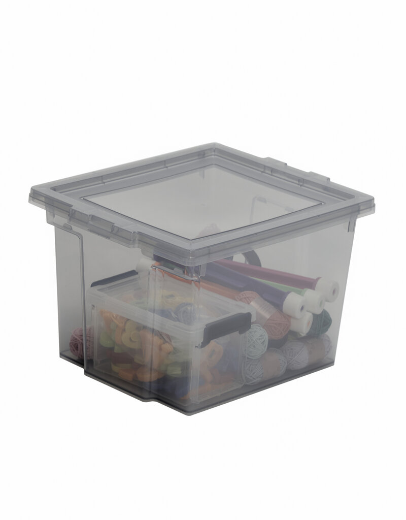 IRIS Useful Storage Box - 10 liter - set van 8 - DDUSB-S - Grey