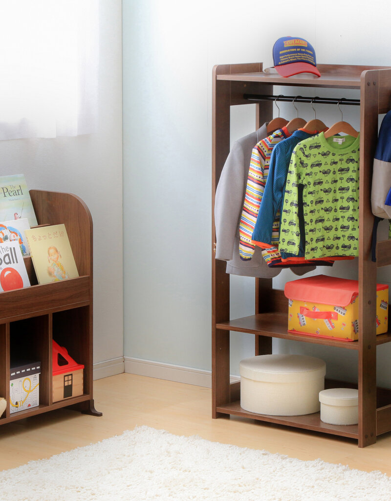 IRIS #FS]Kids Garment Rack KWR-1 Br