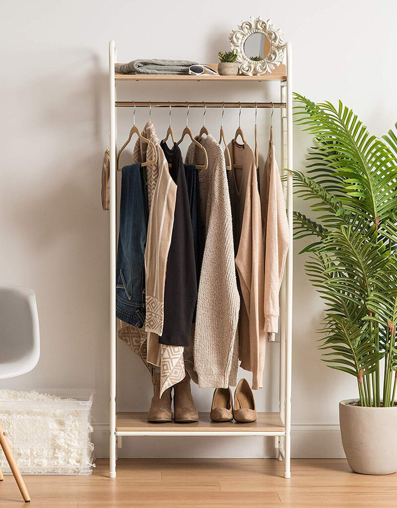 IRIS #FS]Metal Garment Rack PI-B4 W