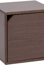 IRIS QR box met deur - Bruin - QR-34