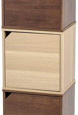 IRIS QR box with door - Brown - QR-34