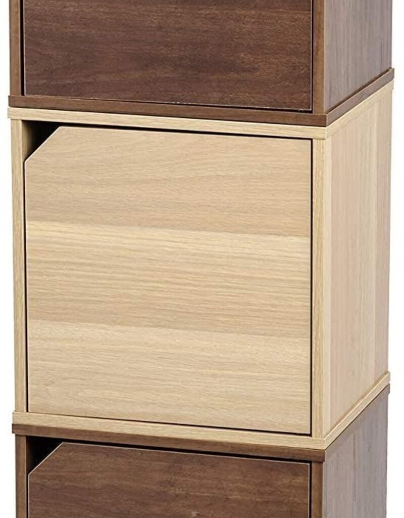 IRIS QR box with door - Brown - QR-34