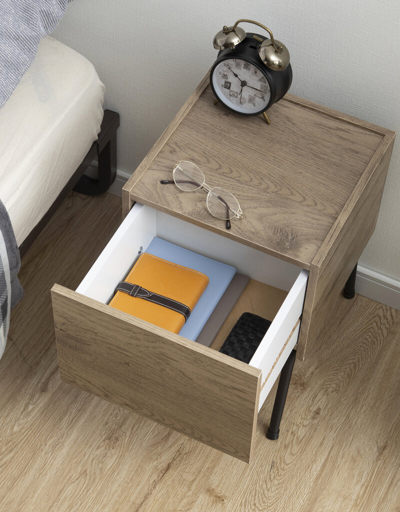 IRIS #FS]Side Table IWST-300 A.Br