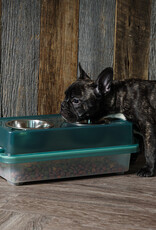 IRIS Pet feeding tray size S - FS-S - Transparent