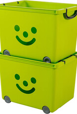 IRIS Kids Box - 34 liters - set of 2 - KCB-43 - Green