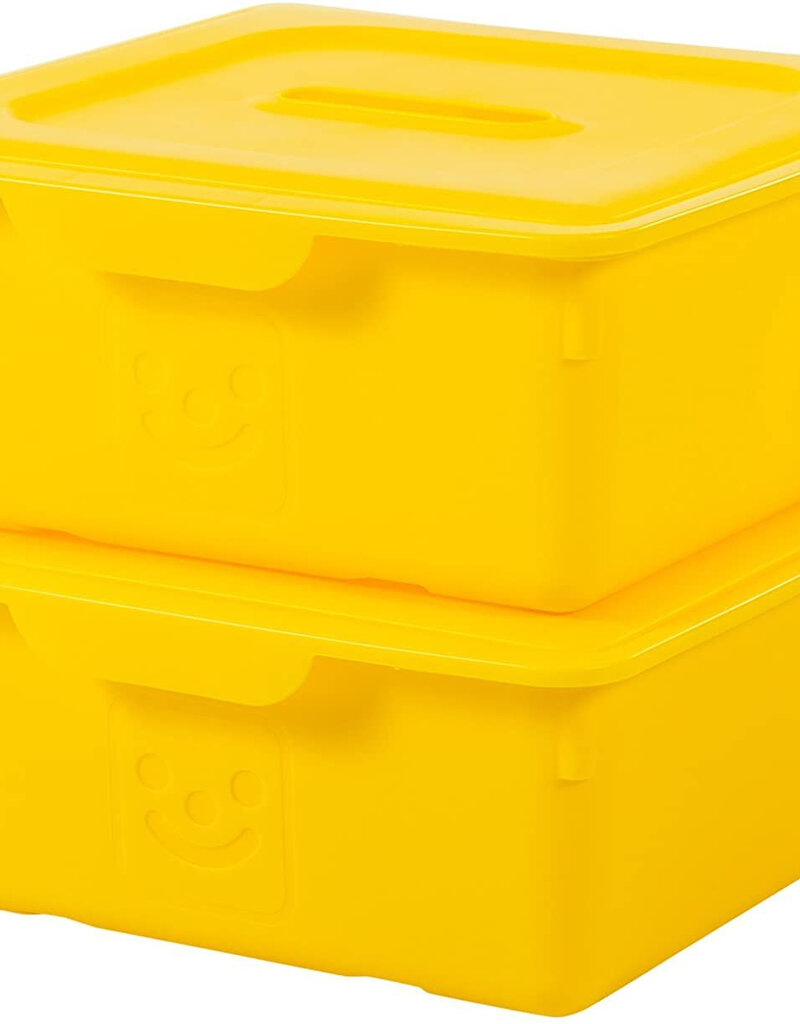 IRIS Kids Box - 10 liter - set of 2 - KDL-330 - Yellow