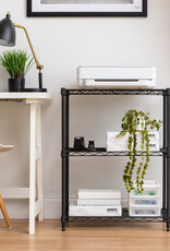 IRIS #Metal Rack 600 3-Tier Black MR-NS3-B