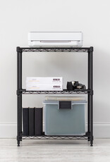 IRIS #Metal Rack 600 3-Tier Black MR-NS3-B