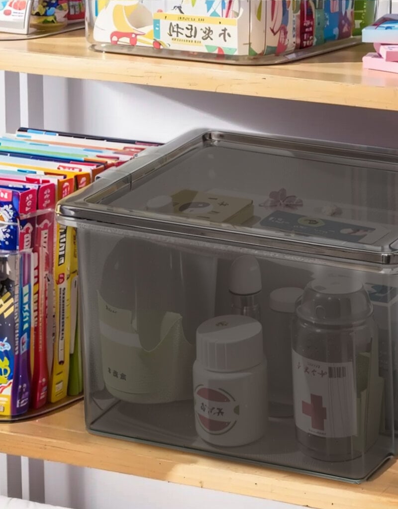 IRIS Useful Storage Box - 10 liter - set van 6 - USB-S - Grey