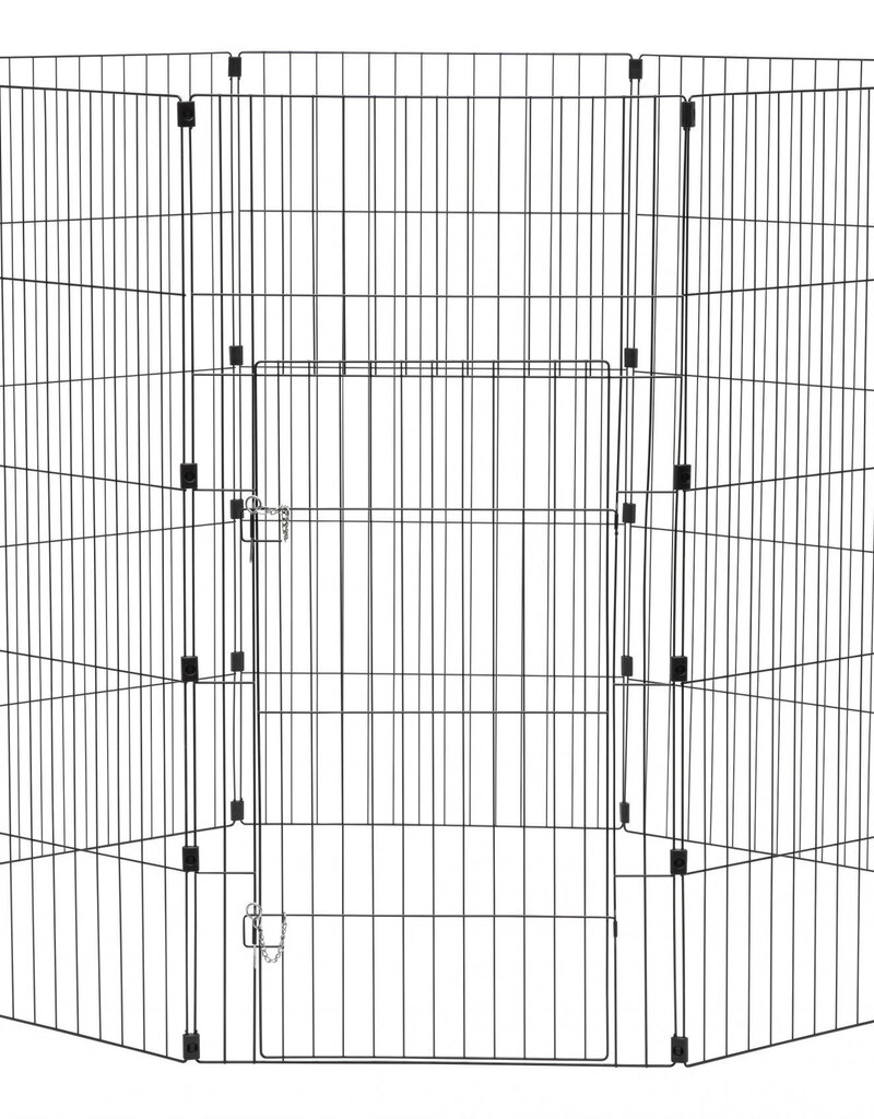 IRIS Wire Pet Circle 48 inch Black