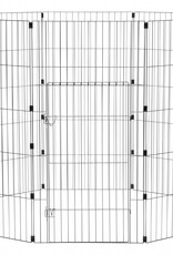 IRIS Wire Pet Circle 48 inch Silver