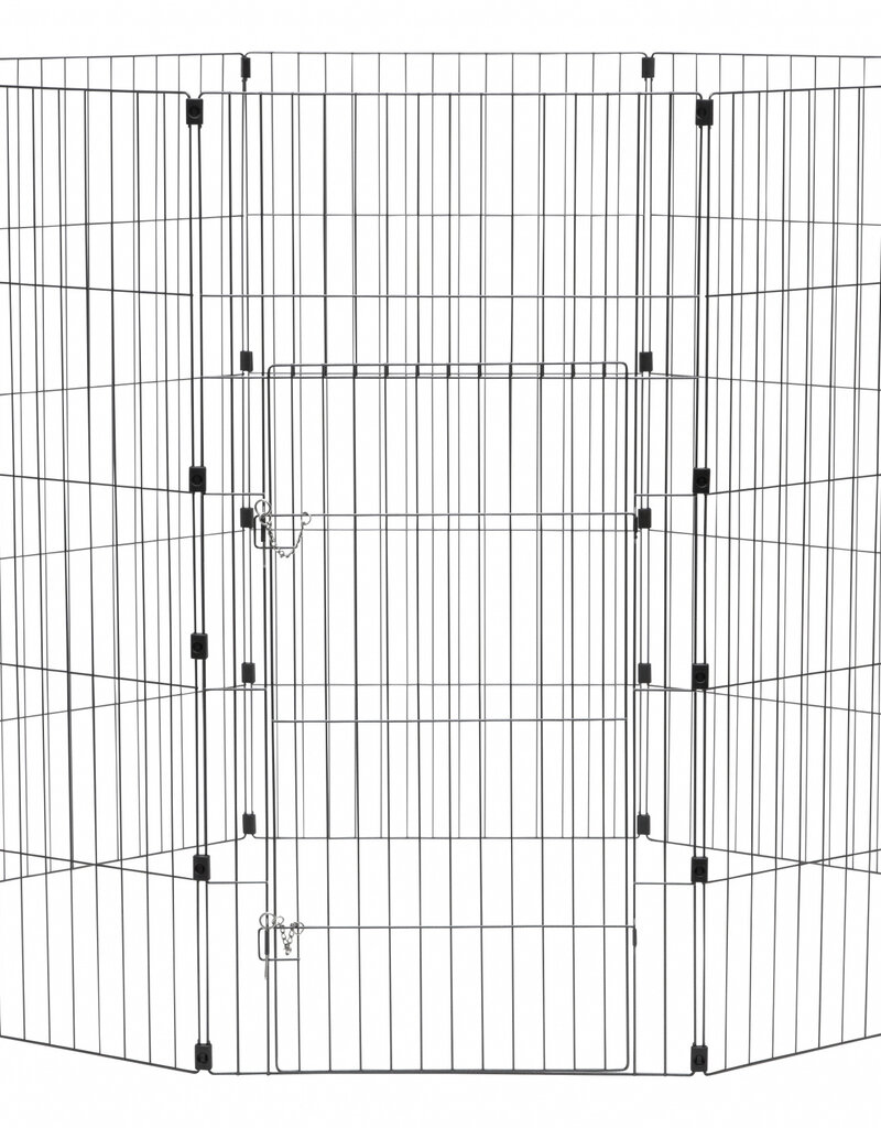 IRIS Wire Pet Circle 48 inch Silver