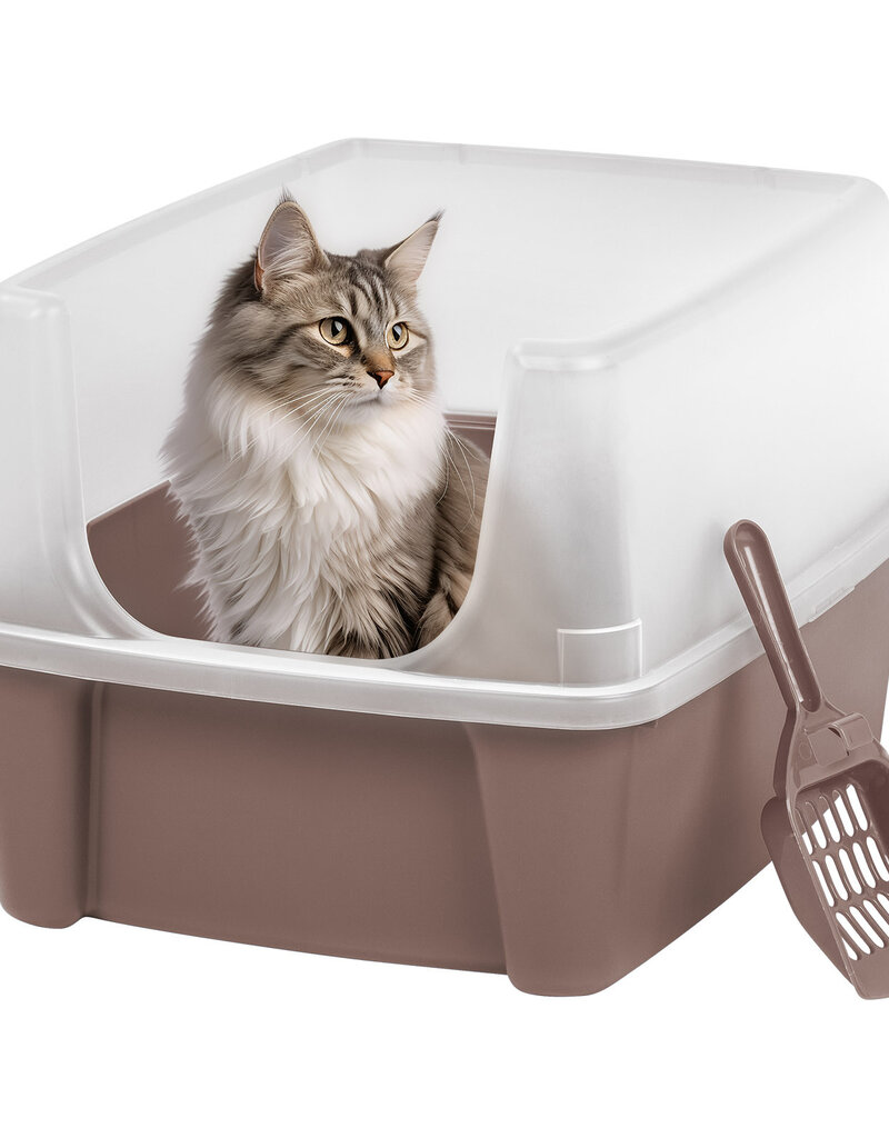 IRIS Cat Small Tray - CLH-12 - Taupe