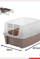 IRIS Cat Small Tray - CLH-12 - Taupe