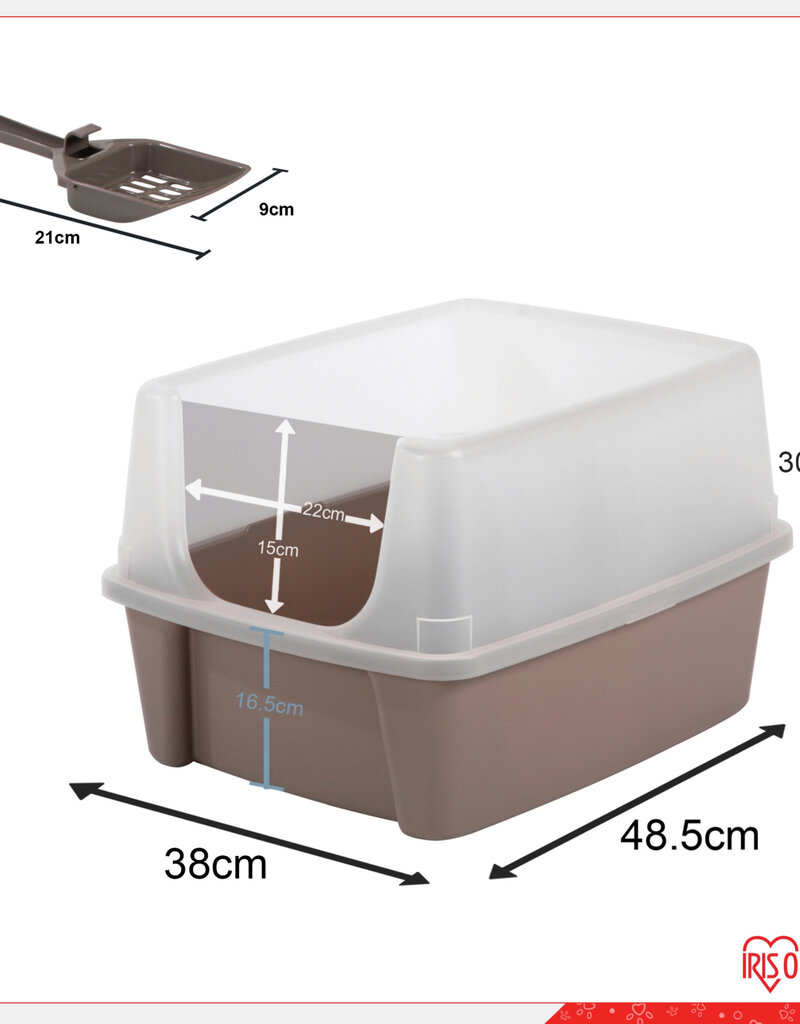 IRIS Kat Kleine Tray - CLH-12 - Taupe