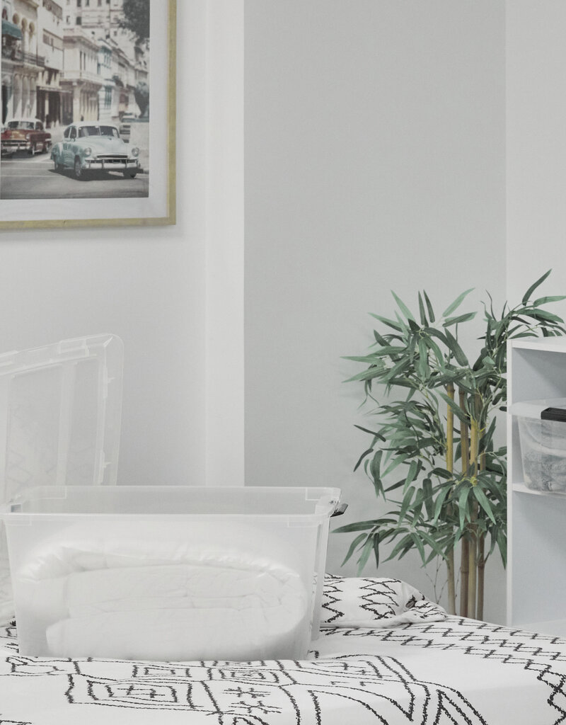 IRIS New Top Box - 45L - set van 4 - Transparant