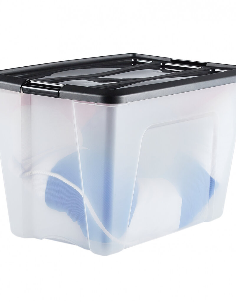 IRIS New Top Box - 60 liter - set van 4 - NTB-60 - Transparant