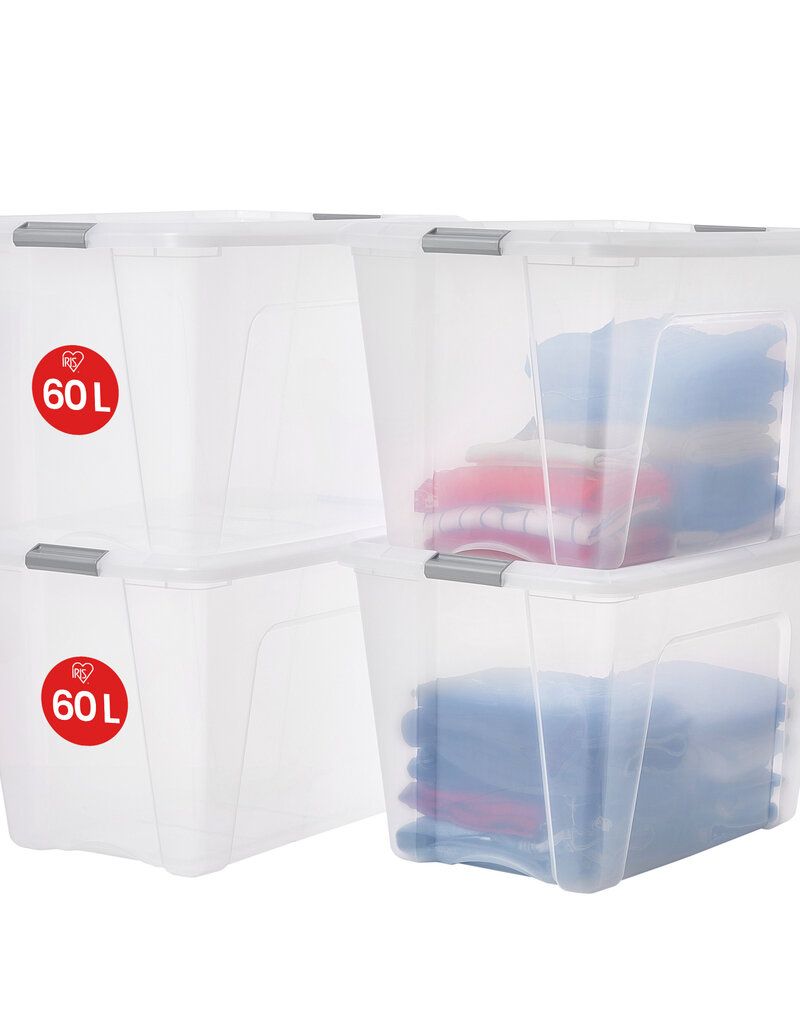 IRIS New Top Box - 60 liter - set van 4 - NTB-60 - Grey