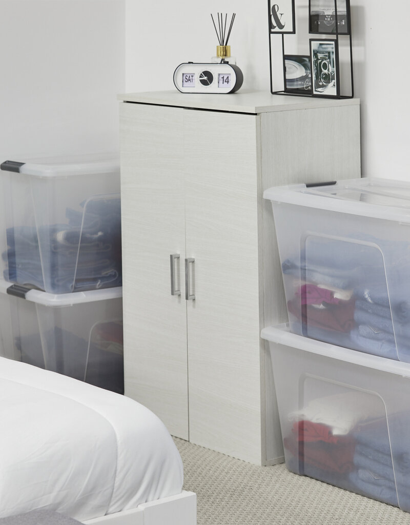 IRIS New Top Box - 60 liter - set van 4 - NTB-60 - Grey