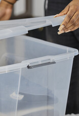 IRIS New Top Box - 60 liters - set of 4 - NTB-60 - Grey