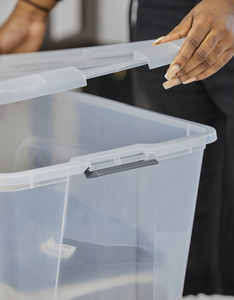 IRIS New Top Box - 60 liters - set of 4 - NTB-60 - Grey