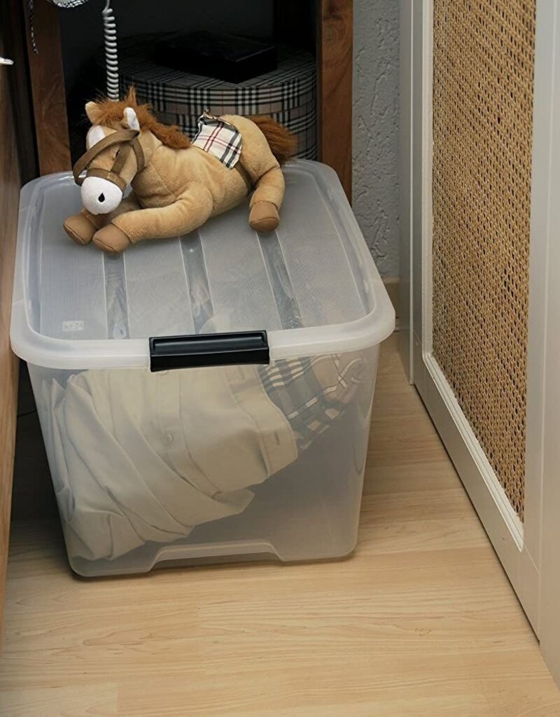 IRIS Top Box - 45 liters - set of 2 - TB-45 - Transparent