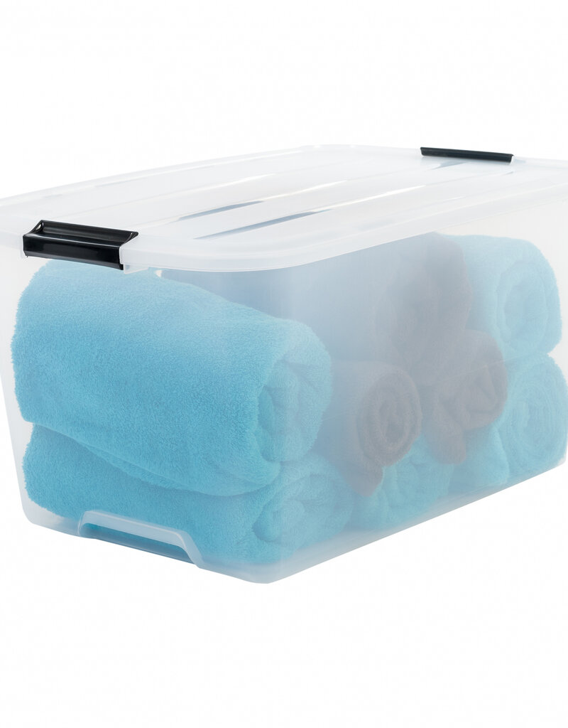 IRIS Top Box - 45 liter - set van 6 - TB-45 - Transparant
