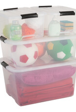 IRIS Top Box - 45 liter - set van 6 - TB-45 - Transparant