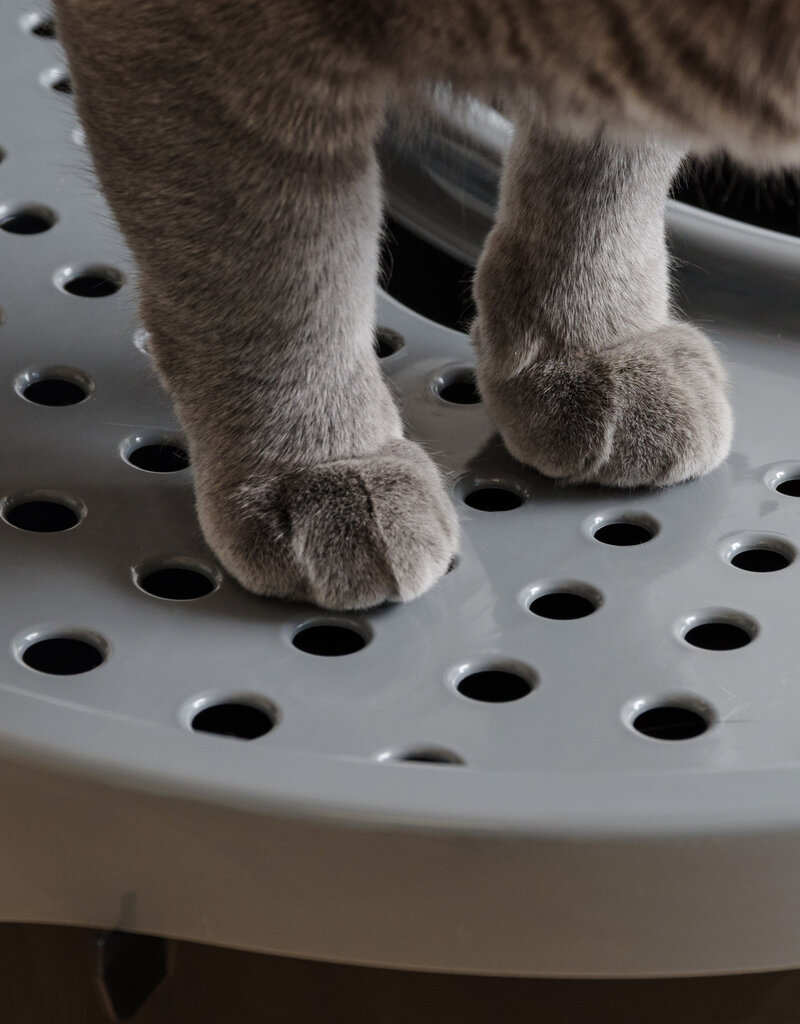 IRIS Kattenbak - Bovenste Ingang - TECL-20 - Black