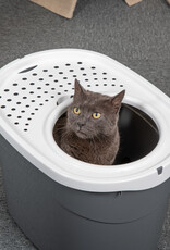 IRIS Kattenbak - Bovenste Ingang - TECL-20 - Grey