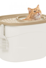 IRIS Kattenbak - Bovenste Ingang - TECL-20 - White