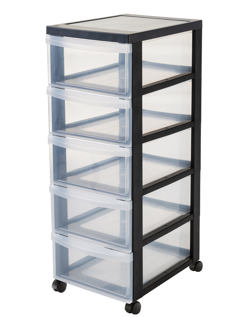 IRIS Design Chest - 5 lades - DC-005 - Black